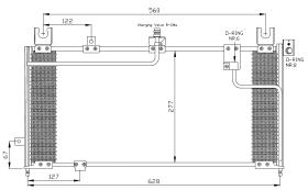 Nrf 35287 - CONDENSADOR MAZDA 323C 94-
