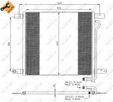 Nrf 35325 - CONDENSADOR MAN M 2000 L 98-
