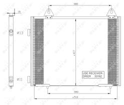 Nrf 35351 - CONDENSADOR LANDROVER FREELANDER 98