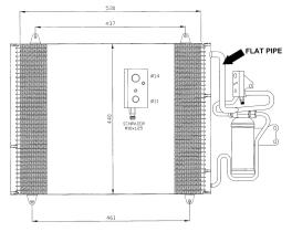 Nrf 35421 - CONDENSADOR TURISMOS RENAULT SAFRAN