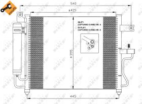 Nrf 35428 - CONDENSADOR HYUNDAI ACCENT 99-
