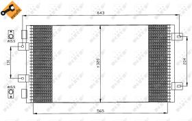 Nrf 35442 - CONDENSADOR FIAT PUNTO 99-