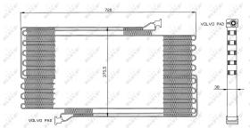 Nrf 35472 - CONDENSADOR VOLVO BM L70E