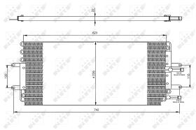 Nrf 35479 - CONDENSADOR RENAULT ESPACE 96-