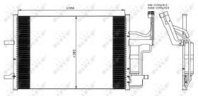 Nrf 35508 - CONDENSADOR MAZDA 3 03-