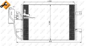 Nrf 35527 - CONDENSADOR MERCEDES A140 (W168) 97