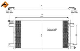Nrf 35572 - CONDENSADOR TRUCK RENAULT TRUCK MAG