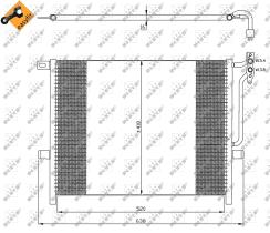 Nrf 35589 - CONDENSADOR BMW 3-SERIES E46 98-/Z4