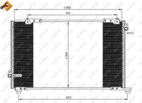 Nrf 35607 - CONDENSADOR HONDA ACCORD 96-