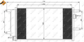 Nrf 35751 - CONDENSADOR IVECO DAILY II 02-