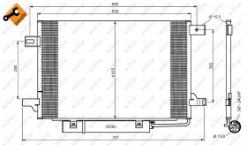 Nrf 35758 - CONDENSADOR MERCEDES A150 (W169) 04