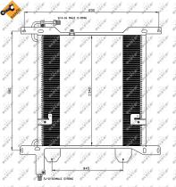Nrf 35837 - CONDENSADOR DAF 95 XF 97-