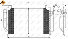 Nrf 35881 - CONDENSADOR MAZDA CX7 06-