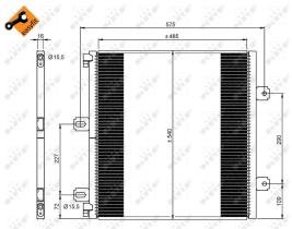 Nrf 35901 - CONDENSADOR RENAULT TRUCK MIDLUM 00