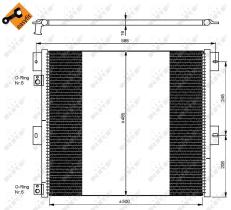 Nrf 35924 - CONDENSADOR RENAULT TRUCK MIDLUM 06