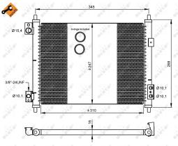 Nrf 35926 - CONDENSADOR NISSAN CABSTAR 06-