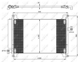 Nrf 35941 - CONDENSADOR FIAT MULTIPLA 00-