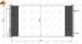 Nrf 35943 - CONDENSADOR HONDA CR-Z 10-