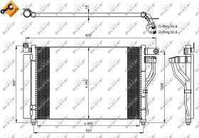 Nrf 35964 - CONDENSADOR HYUNDAI ACCENT 05-
