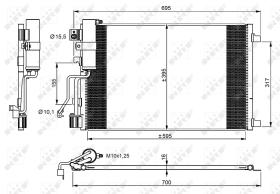 Nrf 35974 - CONDENSADOR NISSAN QASHQAI 06-