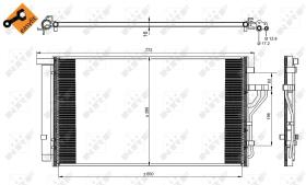 Nrf 35998 - CONDENSADOR HYUNDAI IX35 KIA SPORTA