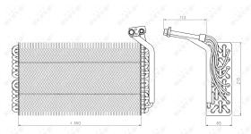 Nrf 36136 - EVAPORADOR CITROEN JUMPY 95-