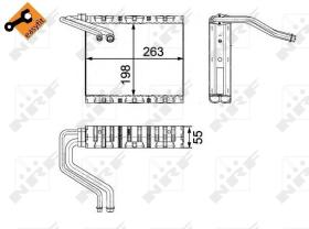 Nrf 36142 - EVAPORADOR VOLVO S80 06-