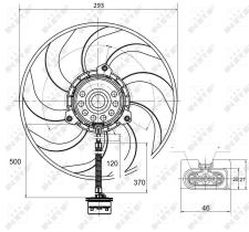 Nrf 47373 - VENTILADOR SEAT CORDOBA 02-