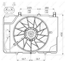 Nrf 47466 - VENTILADOR MERCEDES C180 94-