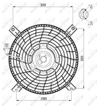 Nrf 47469 - VENTILADOR SUZUKI GRAND VITARA 98-
