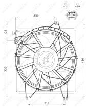 Nrf 47499 - VENTILADOR HYUNDAI COUPE 96-