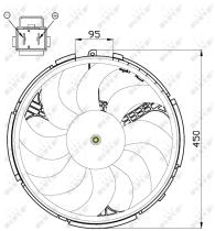 Nrf 47506 - VENTILADOR FIAT STILO 01-
