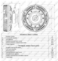 Nrf 49001 - EMBRAGUE VENTILADOR MAN TGA