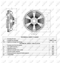 Nrf 49040 - EMBRAGUE VENTILADOR RENAULT MASCOTT