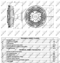 Nrf 49073 - EMBRAGUE VENTILADOR IVECO EURORIDER