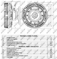 Nrf 49108 - EMBRAGUE VENTILADOR RENAULT PREMIUM
