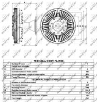 Nrf 49114 - EMBRAGUE VENTILADOR MERCEDES ZETROS