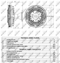 Nrf 49130 - EMBRAGUE VENTILADOR MERCEDES AXOR/A