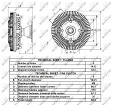 Nrf 49425 - EMBRAGUE VENTILADOR MASSEY FERGUSON