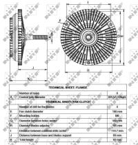 Nrf 49531 - EMBRAGUE VENTILADOR MERCEDES SPRINT