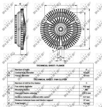 Nrf 49535 - EMBRAGUE VENTILADOR MERCEDES VITO