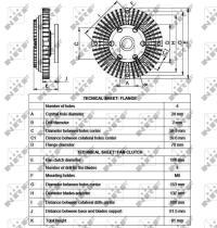 Nrf 49546 - EMBRAGUE VENTILADOR MITSUBISHI L200