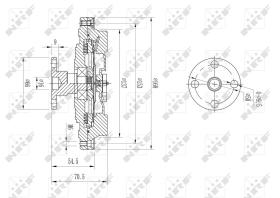 Nrf 49630 - EMBRAGUE VENTILADOR AUDI A6 2.4 04/