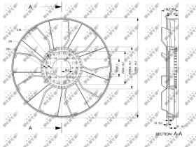Nrf 49817 - EMBRAGUE VENTILADOR MAN F90 05/1990