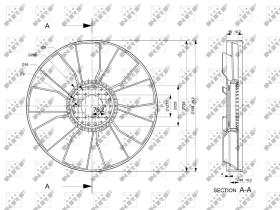 Nrf 49865 - EMBRAGUE VENTILADOR MAN E2000 05/20