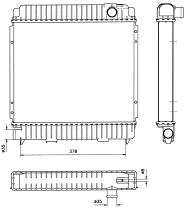 Nrf 504300 - RADIADOR BMW SERIE 3 E21 320I / 323