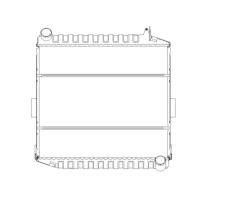 Nrf 50472 - RADIADOR CU DEUTZ AGROTRON 1012 4-C