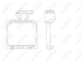 Nrf 50589 - RADIADOR ALU BRAZED MAN TGA 00-