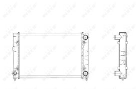 Nrf 509505 - RADIADOR ALU MECHAN VW PASSAT 88-