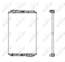 Nrf 509720 - RADIADOR ALU BRAZED MERCEDES AXOR 0